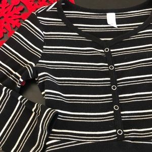 Justice striped dress